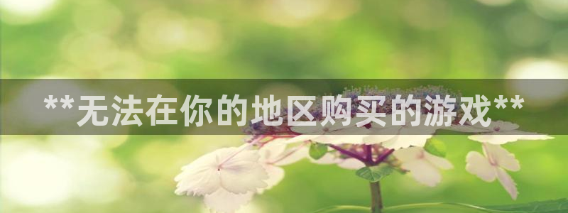 新城平台使7O777：**无法在你的地区购买的游戏**