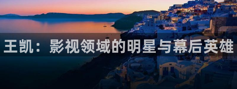 天狼影视午夜理论：王凯：影视领域的明星与幕后英雄